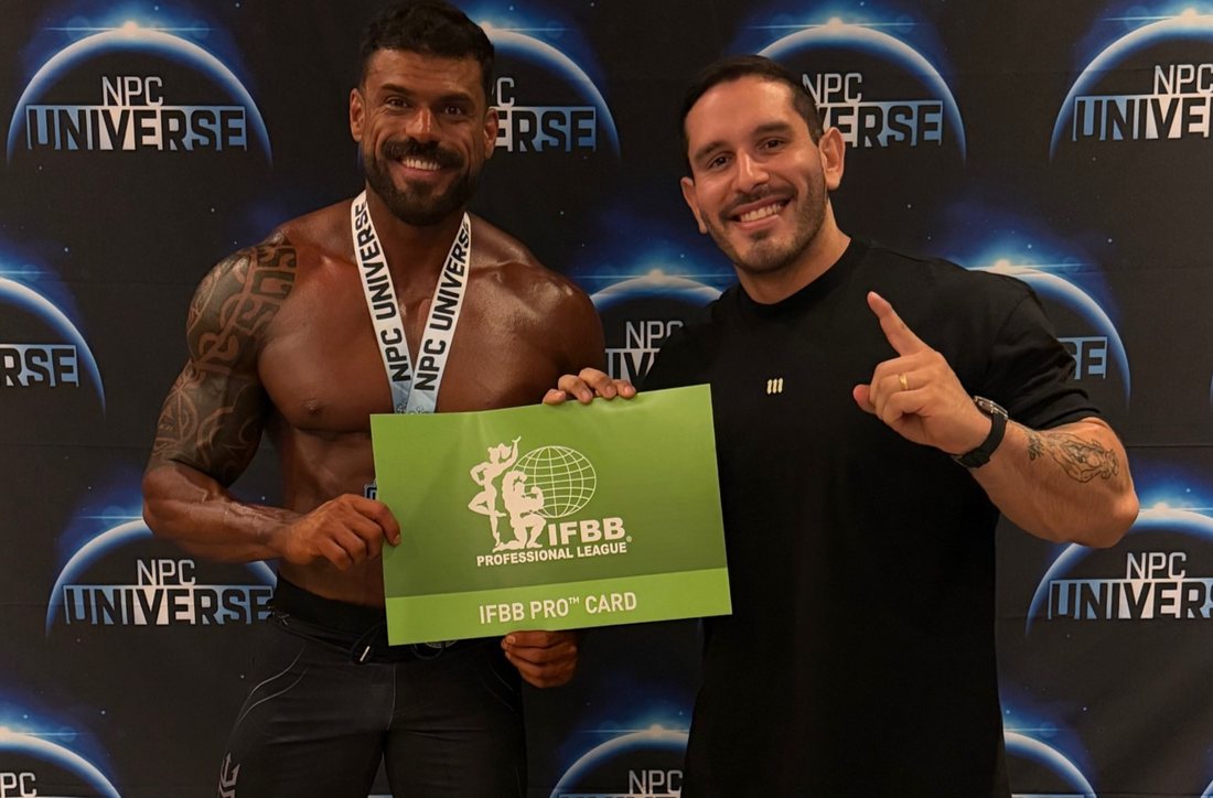 Atleta com o IFBB Pro Card — NPC Universe